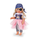 Zapf Creation Baby Born® Conjunto Niña Pirata 43cm, Accesorios Para Muñecas 839737