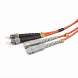 Gembird Cable De Fibra Optica Cfo-Stsc-Om2 2m 2m St Sc Naranja
