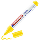 Edding Marcador Permanente Especial Tela 4500 Punta Conica Trazo 3mm Amarillo