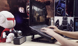 Coolermaster Base Refrigeradora Port. Ergostand Iv Negro/1 Ventilador/4xusb 2.0/1 Micro Usb/17  R9-Nbs-E42k-Gp
