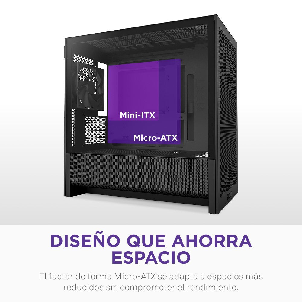 EAN 5056547207988 - NZXT H9 H3 Flow Midi Tower Negro imagen 3