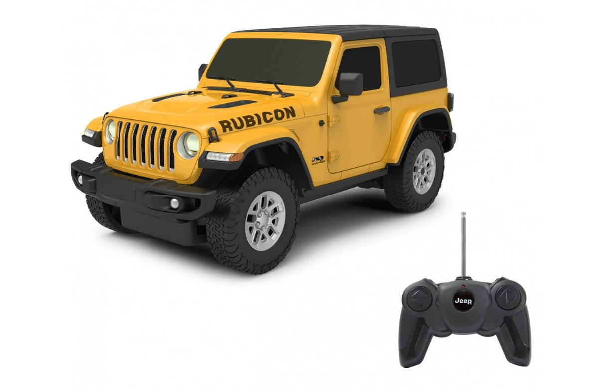 Jamara Jeep Wrangler Jl 1:24 Amarillo 27mhz                 6+
