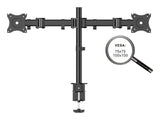 EAN 4251364706381 - PureMounts PM-OFFICE-02 soporte para monitor 68,6 cm (27") Escritorio Negro imagen 2