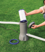 Bestway 58093 -  Filtro De Agua Tipo I Para Depuradora De Cartucho 1.249 Litros - Hora Blanco 8 X 8 X 18 Cm