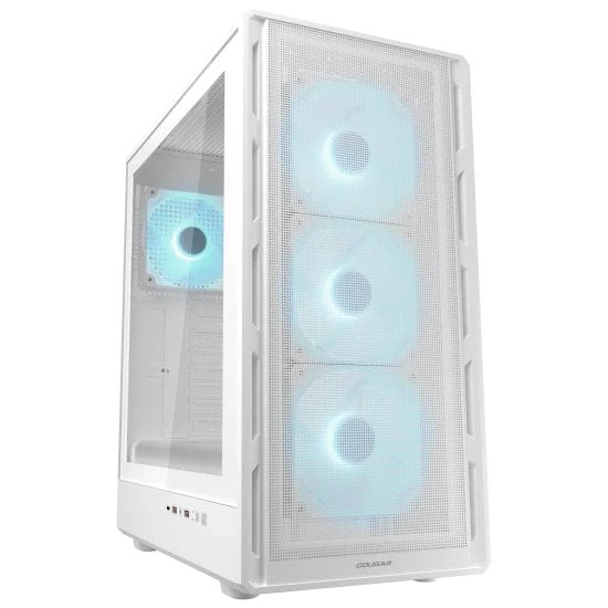 Cougar Caja Midi-Tower Airface Pure Pro, Argb, Blanco