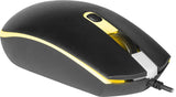 Ratón  Defender Dot Mb-986 Óptico 7 Colores 1000dpi 4p