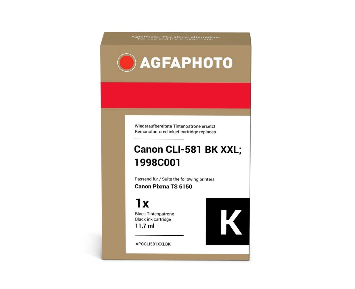 Agfaphoto Apccli581xxlbk Cartucho De Tinta 1 Pieza(S) Compatible Foto Negro