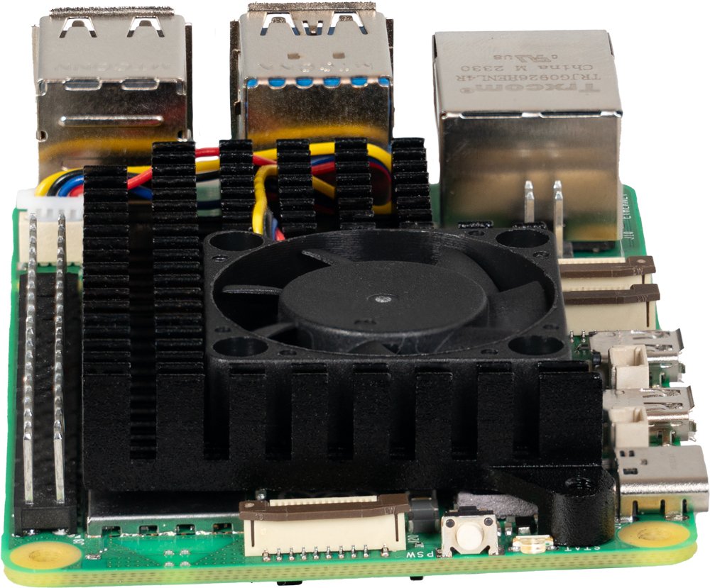 Joy-It Active Refriading Unidad Para Raspberry Pi 5, Chip Set Coacher Rb-Heatsink5