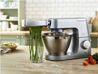 Kenwood Pasta-Set Max980me, Para Lasagne, Fettuccine, Spaghetti (Edelstahl, Para Küchenmaschine Chef / Kmix) Max980me