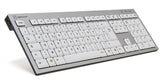 EAN 5707795010867 - Logickeyboard SKB-AJPU-FR teclado Universal USB AZERTY Francés Aluminio, Blanco imagen 1