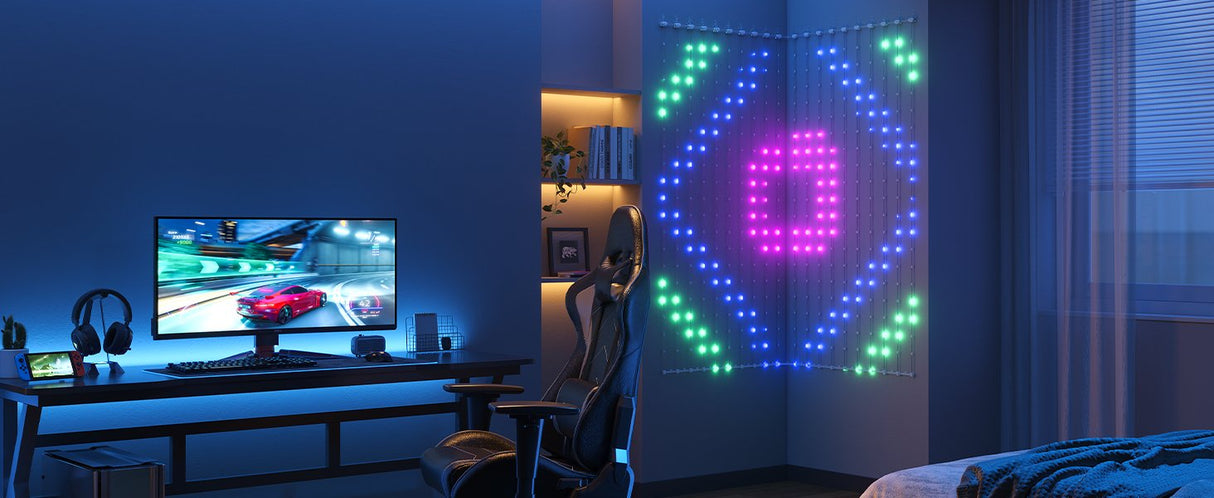 Govee H70bc Wifi & Bluetooth Curtain Light (Netflix Co-Branding Version)