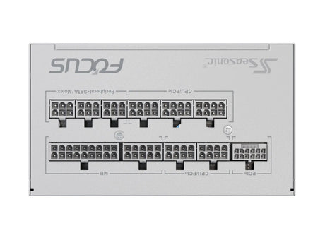 EAN 4711173878568 - Seasonic Focus GX-850 unidad de fuente de alimentación 850 W 20+4 pin ATX ATX Blanco imagen 3