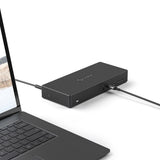 Alogic Ducma3 Base Para Portátil Y Replicador De Puertos Alámbrico Usb 3.2 Gen 1 [3.1 Gen 1] Type-C Negro