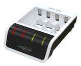 Cargador Ansmann Comfort Smart Entrada Usb Para 1-4 Nimh