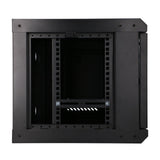 Extralink Lite 6u 530x400 Wall-Mounted Rackmount Cabinet Negro With Shelf