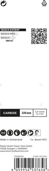 Bosch Hoja De Sierra De Calar Expert T 144 Dhm ''Hardwood Fast'', 3 Piezas 2608900541