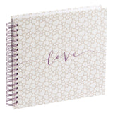 Album Hama Romance Spiral-Album 28x24 40 Paginas Blancas Boda 3832
