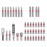 Original Einhell M-Case 42- Juego De Brocas (Brocas De 25 Mm, Brocas De 50 Mm, Soporte Magnético, Llave De Vaso, Portabrocas De Cambio Rápido, Incluye Caja De Almacenamiento)