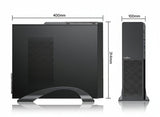 EAN 8436624420627 - CoolBox COO-PCT313-1 carcasa de ordenador Micro Torre Negro imagen 8