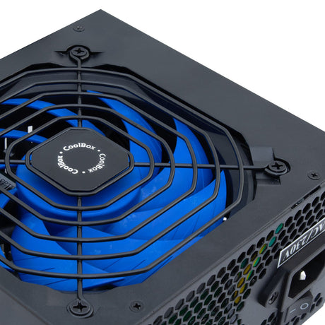 EAN 8436556143014 - CoolBox Powerline III 650 unidad de fuente de alimentación 20+4 pin ATX Negro imagen 2