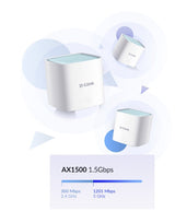 EAN 0790069461187 - D-Link EAGLE PRO AI AX1500 Doble banda (2,4 GHz / 5 GHz) Wi-Fi 6 (802.11ax) Blanco 1 Interno imagen 5