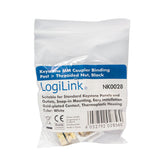 Kab Keystone Verbinder Binding Post > Threaded Nut, Black Logilink