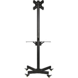 Techly Ica-Tr20 Soporte De Pie Para Pantalla Plana 94 Cm (37") Soporte De Suelo Con Ruedas Para Pantalla Plana Negro