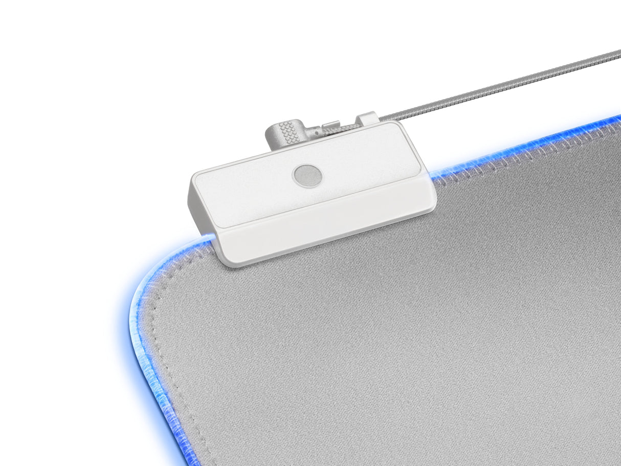 Mars Gaming Mmprgbl Alfombrilla Rgb Chroma Silver