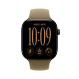 Apple Watch Series 12 (2026) Gps 42mm Caja De Aluminio Bronce Oscuro Correa Deportiva Verde Oliva Talla M L Siri Ai