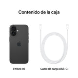 EAN 0195949821899 - Apple iPhone 16 15,5 cm (6.1") SIM doble iOS 18 5G USB Tipo C 128 GB Negro imagen 9