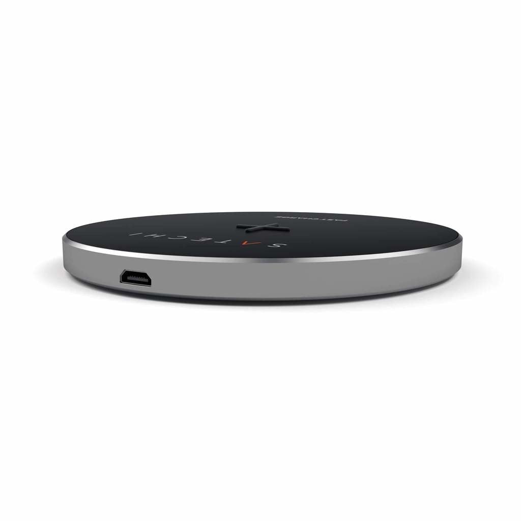 Satechi Wireless Qi Charging Pad Space Gray