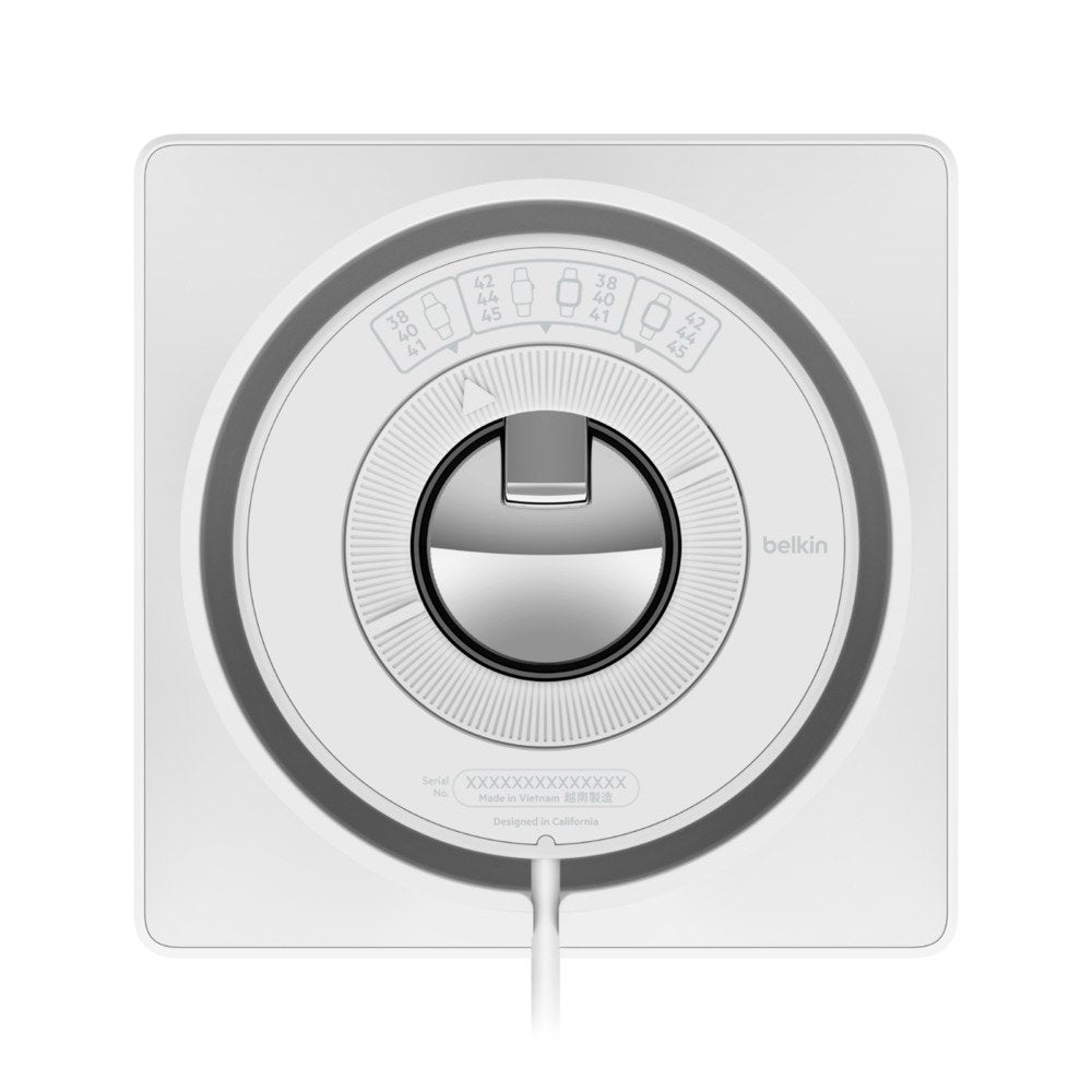 Base De Carga Inalambrica Belkin Wiz015btwh Para Apple Watch Blanco