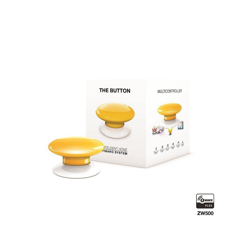 Fibaro The Button Botón De Alarma De Pánico Inalámbrico