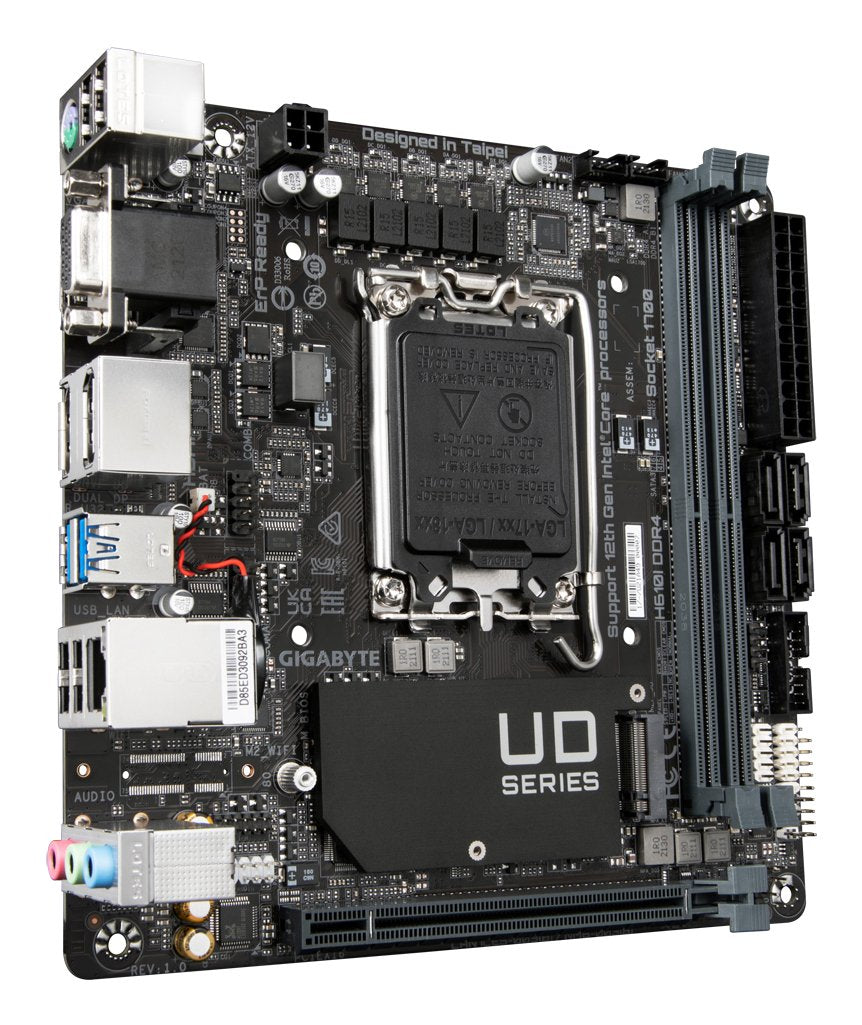 EAN 4719331834562 - GIGABYTE H610I DDR4 placa base Intel H610 Express LGA 1700 mini ITX imagen 2