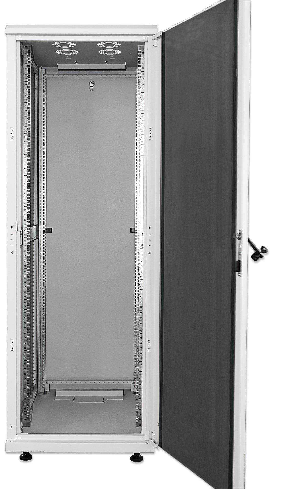 Armario Rack  Intellinet 713054 42u Rack O Bastidor Independiente Gris