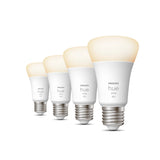 Bombilla Led Philips Hue White 9w 800 E27 4ks
