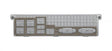 EAN 0672042176311 - Supermicro MCP-260-00061-0N parte carcasa de ordenador Estante Escudo I/O imagen 1