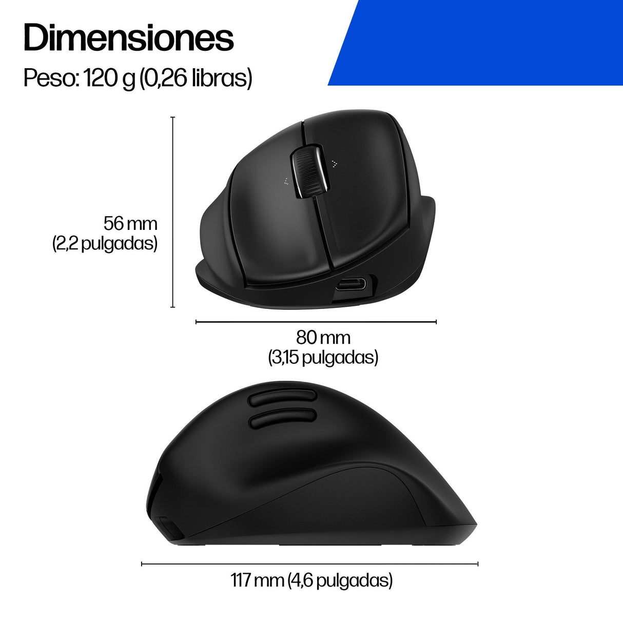 Tilt Ergonomic 725m Tilt  Ergonomic 725m Euro Mouse