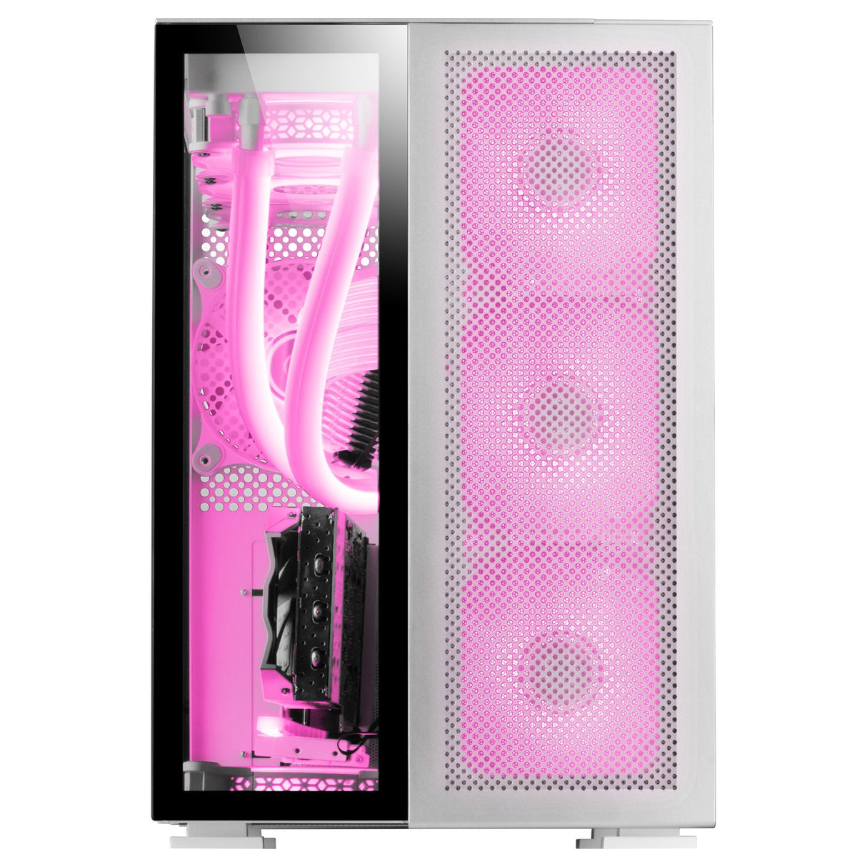 EAN 8435693102908 - Mars Gaming MCNOVA carcasa de ordenador Aluminio, Negro imagen 4