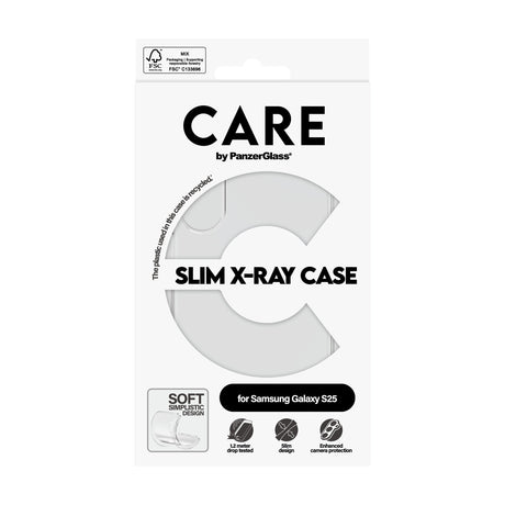 EAN 5715685016455 - PanzerGlass CARE™ by ® X-Ray Case Samsung Galaxy S25 funda para teléfono móvil Transparente imagen 3