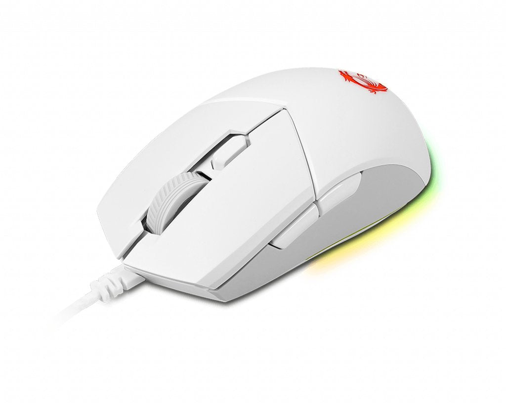 Raton Msi Clutch Gm11 White Gaming Raton,Usb