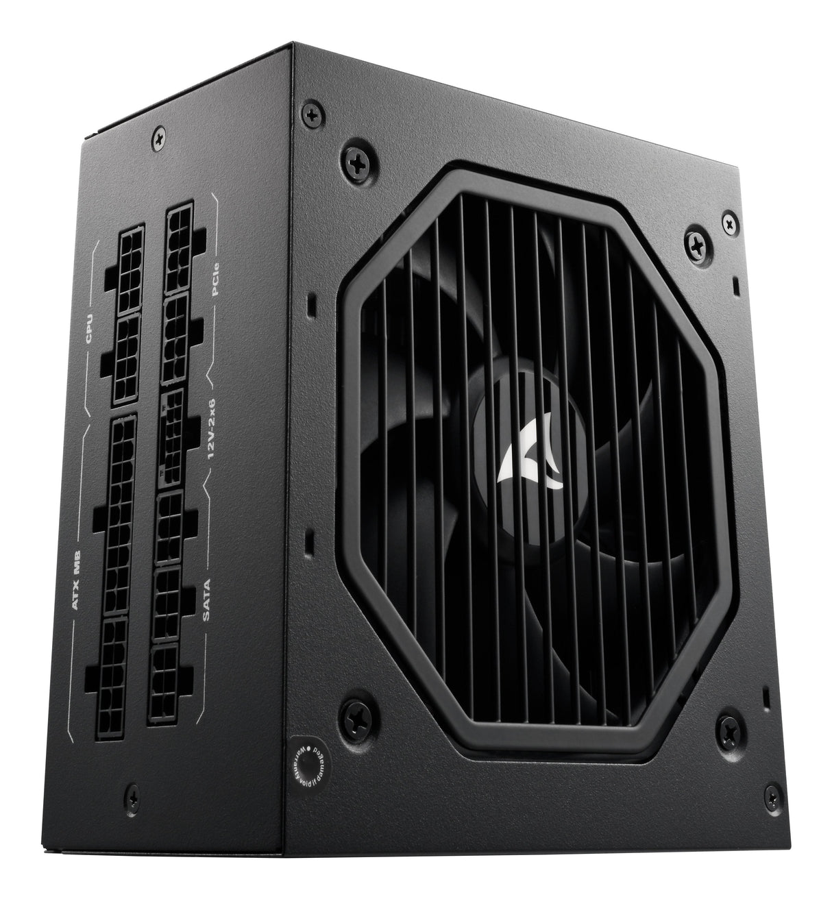 Fuente De Alimentación Sharkoon Rebel P20 1200w Para Pc Negra, 1x Conexión De Alta Potencia De 12 Pines, 4x Pcie, Gestión De Cables, 1200 Vatios 4044951040643