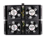 Extralink Ventilador Para Armarios De Pie, 2m Cable Con Eu Enchufe
