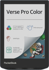 Libro Electronico Ebook Pocketbook Verse Pro Color Ereader 6" 16 Gb Stormy Sea