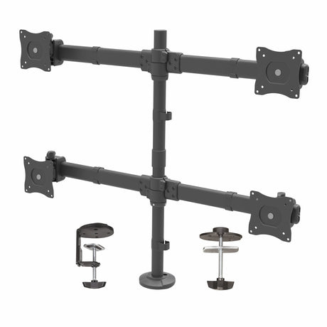 EAN 0065030867795 - StarTech.com ARMQUAD soporte para monitor 68,6 cm (27") Negro imagen 1