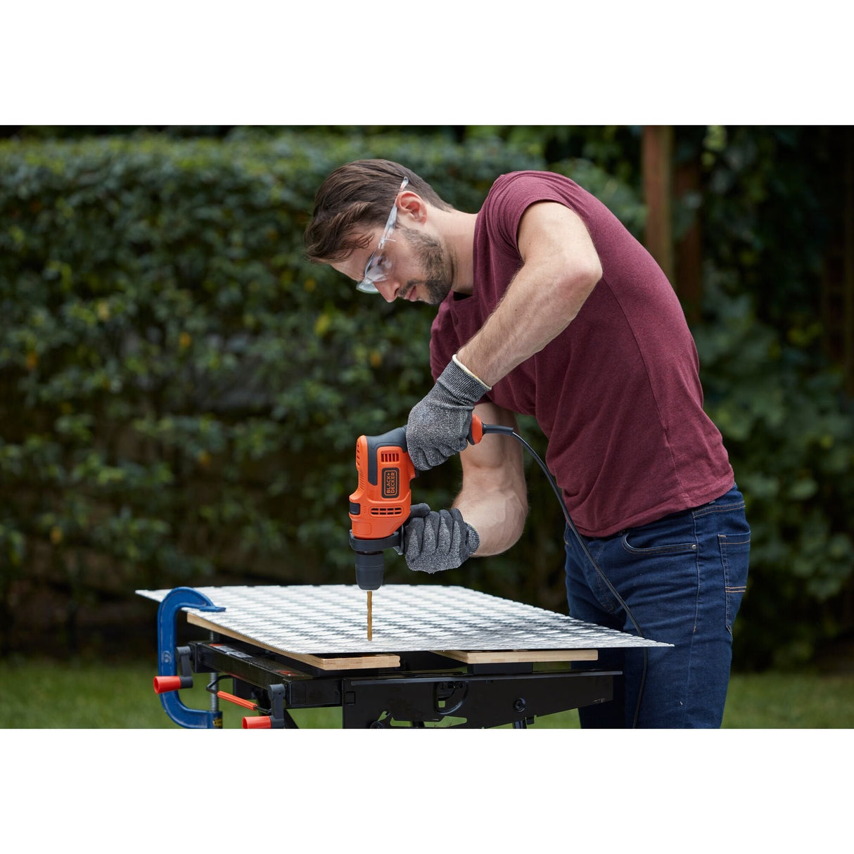 Taladro Percutor 500w Beh200-Qs Black+Decker