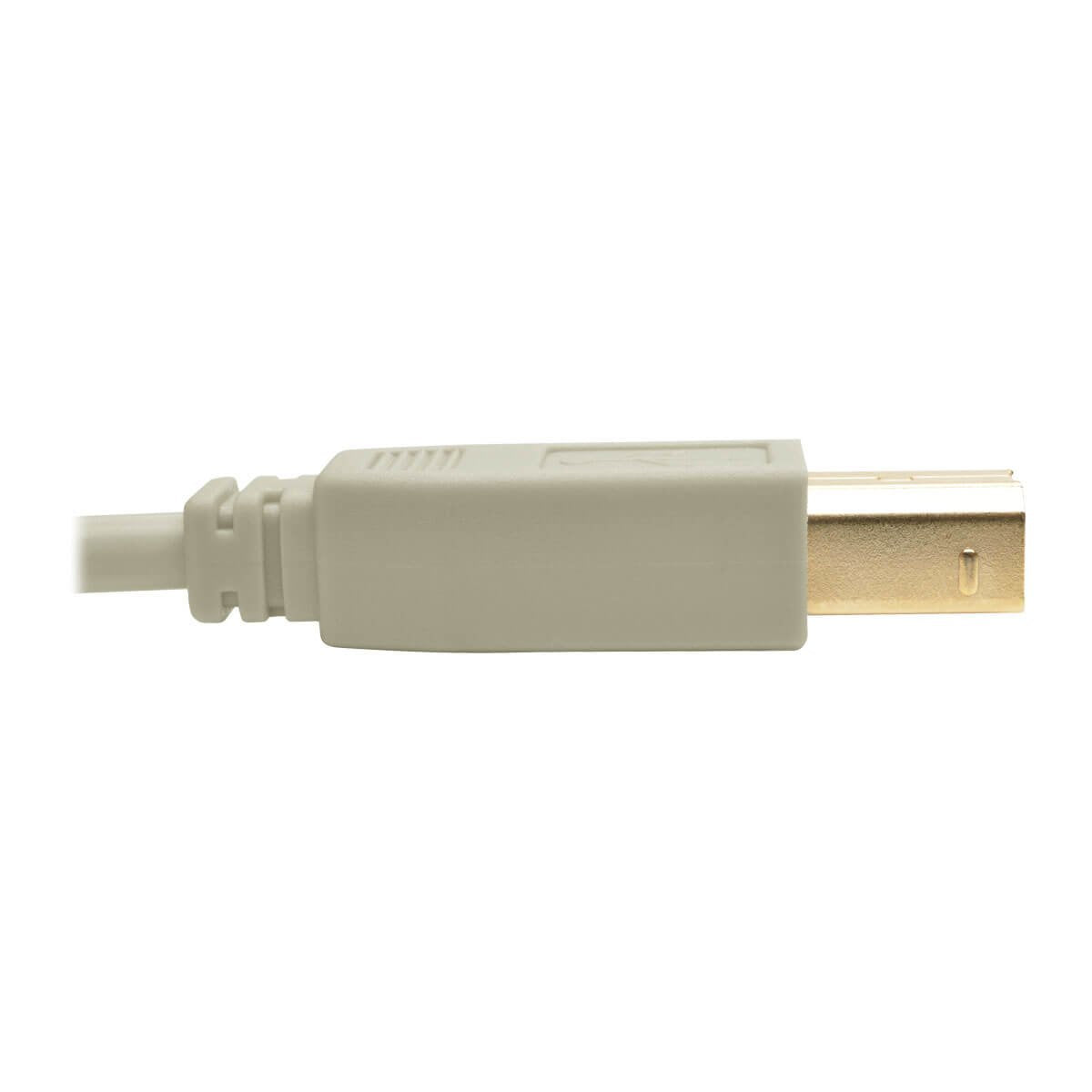 Usb 2.0 A To B Cable (M/M),  Beige, 6 Ft. (1.83 M)