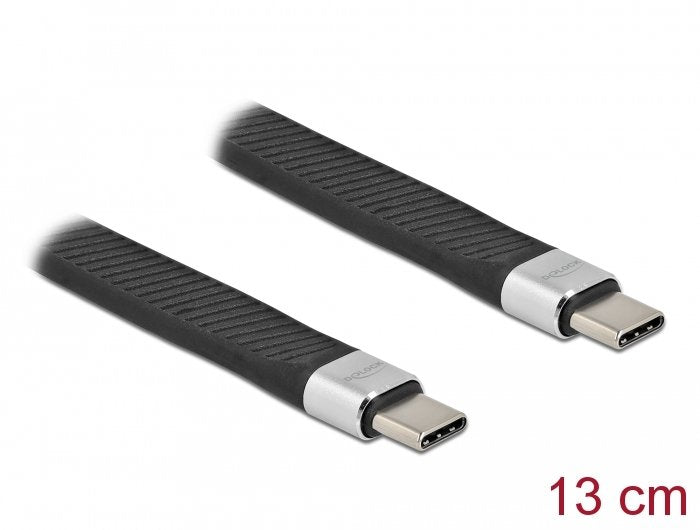 Delock Cable Plano Fpc Usb 3.2 Gen 2 De Usb Type-C  A Usb Type-C 