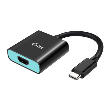 EAN 8595611702990 - i-tec C31HDMI60HZP adaptador de cable de vídeo 0,15 m USB Tipo C Negro, Turquesa imagen 1