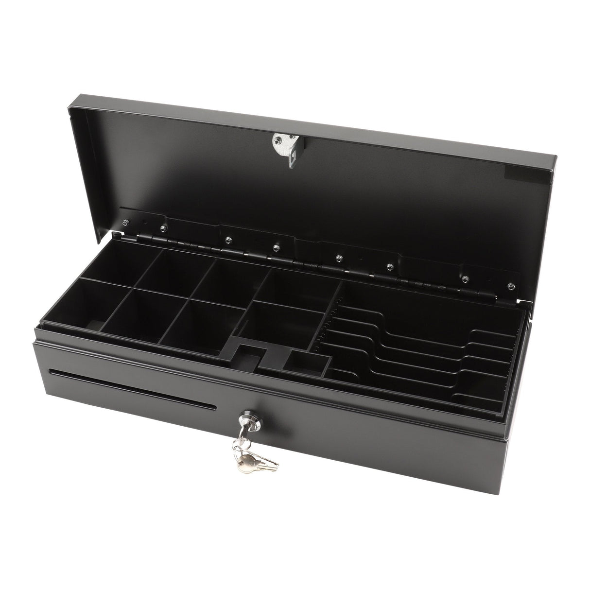 Olympia Hs 170 Cajón Para Dinero Con Cerradura, Compatible Con Rj12, 6 Billetes Y 8 Monedas, Metálica  46 X 17 X 10 Cm